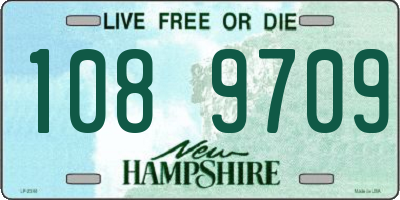 NH license plate 1089709