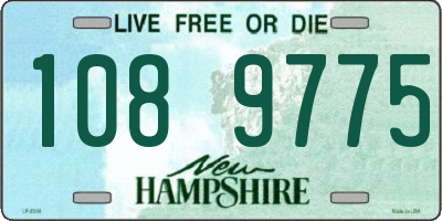 NH license plate 1089775