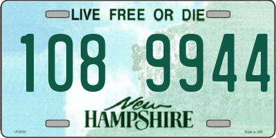 NH license plate 1089944