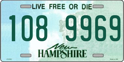 NH license plate 1089969