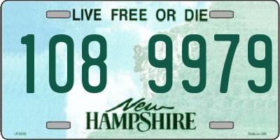 NH license plate 1089979