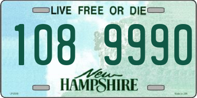 NH license plate 1089990