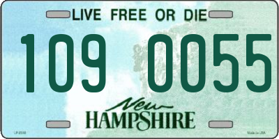 NH license plate 1090055