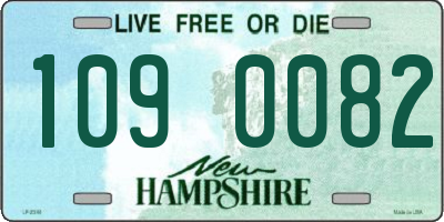 NH license plate 1090082