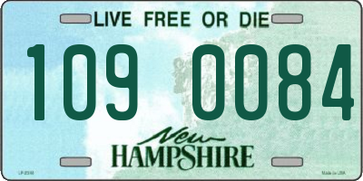 NH license plate 1090084