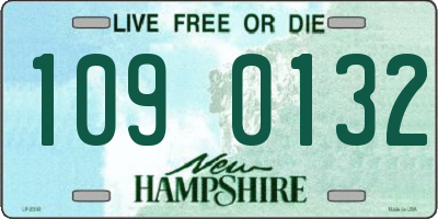NH license plate 1090132