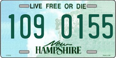 NH license plate 1090155