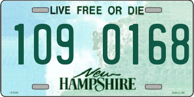 NH license plate 1090168