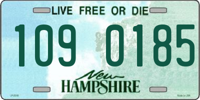 NH license plate 1090185