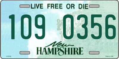 NH license plate 1090356
