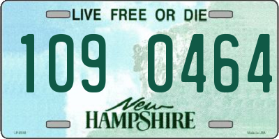 NH license plate 1090464