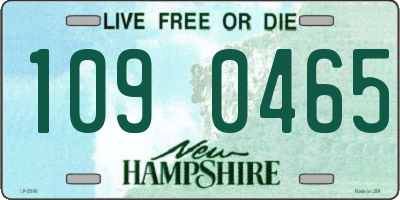 NH license plate 1090465