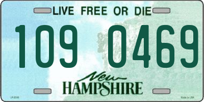 NH license plate 1090469