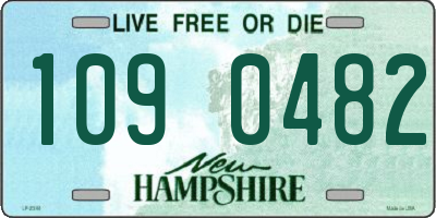 NH license plate 1090482