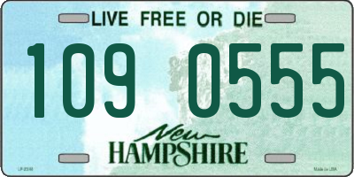 NH license plate 1090555