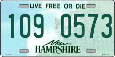 NH license plate 1090573