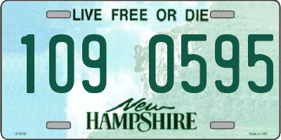 NH license plate 1090595
