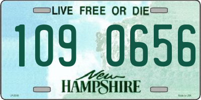 NH license plate 1090656