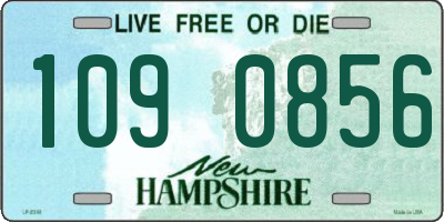 NH license plate 1090856