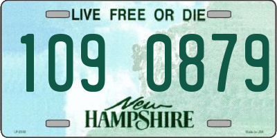 NH license plate 1090879