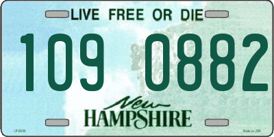 NH license plate 1090882