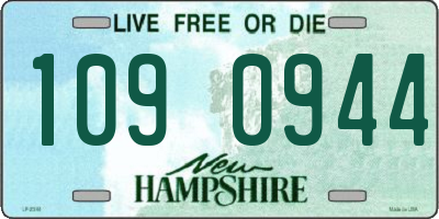 NH license plate 1090944