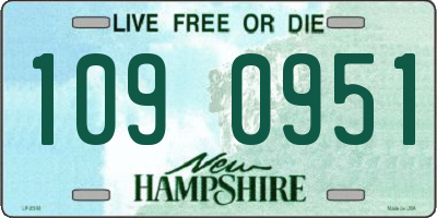 NH license plate 1090951