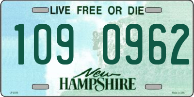 NH license plate 1090962