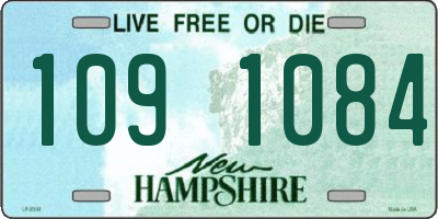 NH license plate 1091084
