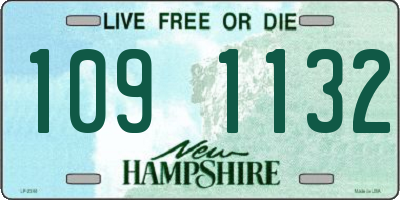 NH license plate 1091132