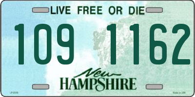 NH license plate 1091162