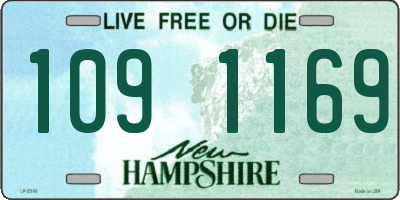 NH license plate 1091169