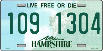 NH license plate 1091304