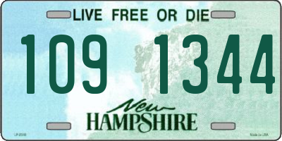 NH license plate 1091344