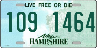 NH license plate 1091464