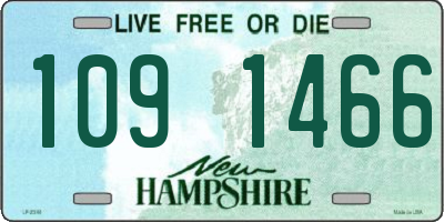 NH license plate 1091466