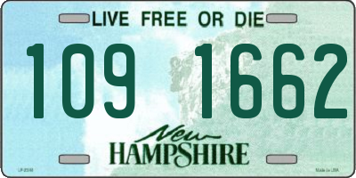 NH license plate 1091662