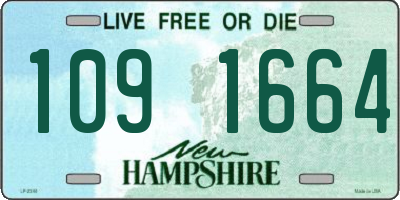 NH license plate 1091664
