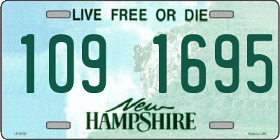 NH license plate 1091695