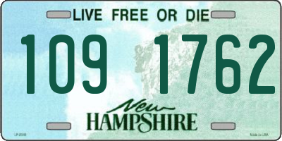 NH license plate 1091762