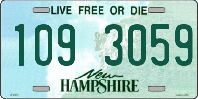 NH license plate 1093059