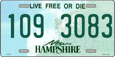 NH license plate 1093083
