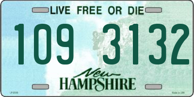 NH license plate 1093132