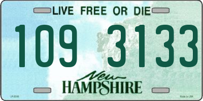 NH license plate 1093133
