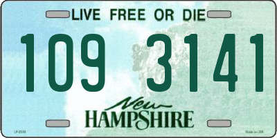 NH license plate 1093141