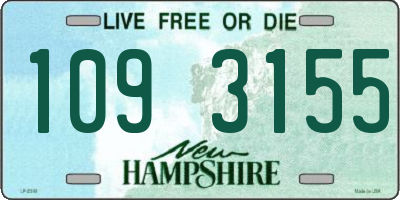 NH license plate 1093155