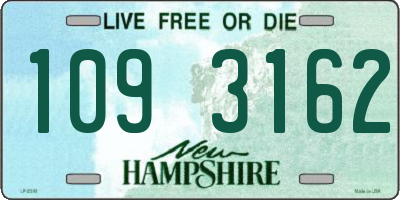 NH license plate 1093162