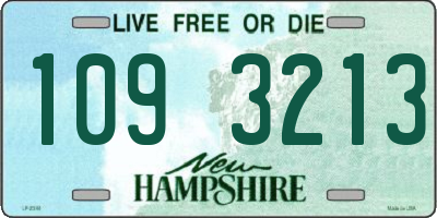 NH license plate 1093213