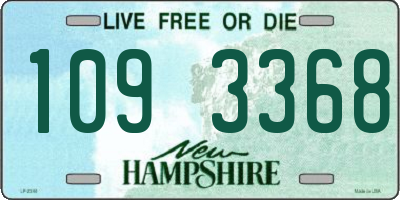NH license plate 1093368