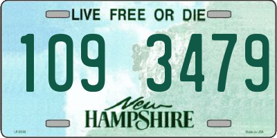 NH license plate 1093479
